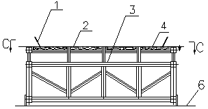 Novel method for manufacturing wind turbine blade rib plate die