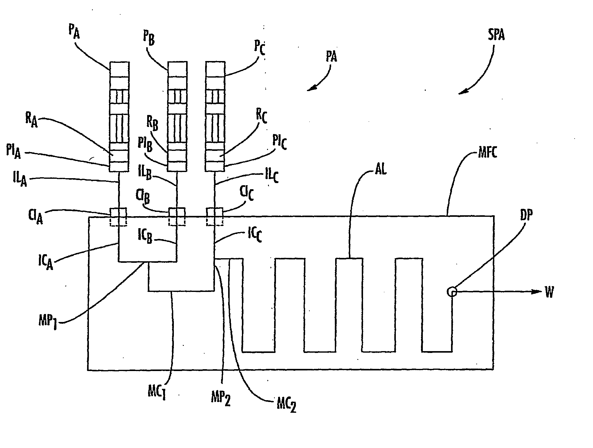 Apparatus and method for handling fluids at nano-scale rates