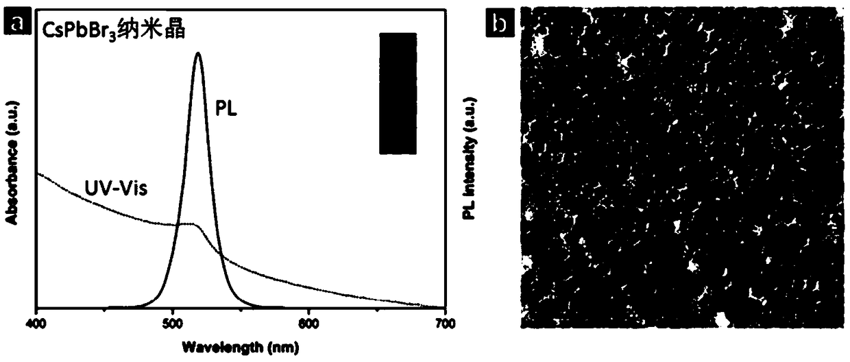 A kind of synthetic method of all-inorganic cspbx3 perovskite nanocrystal