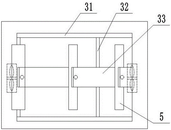 Wood drying chamber with flow guiding device