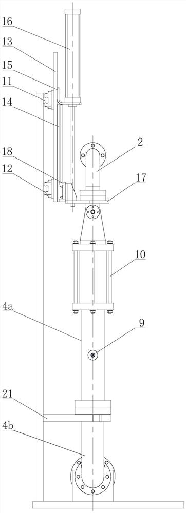Horizontal well filtration and cleaning simulation combined testing device