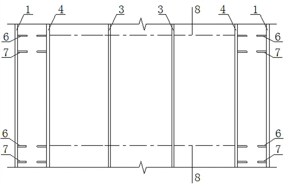 Multi-cavity L-shaped encased-steel plate shearing wall