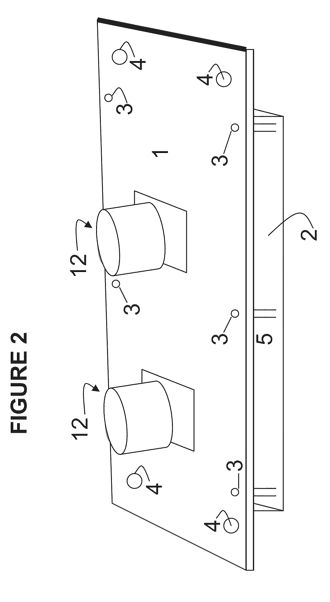 High efficiency and high power patch antenna and method of using