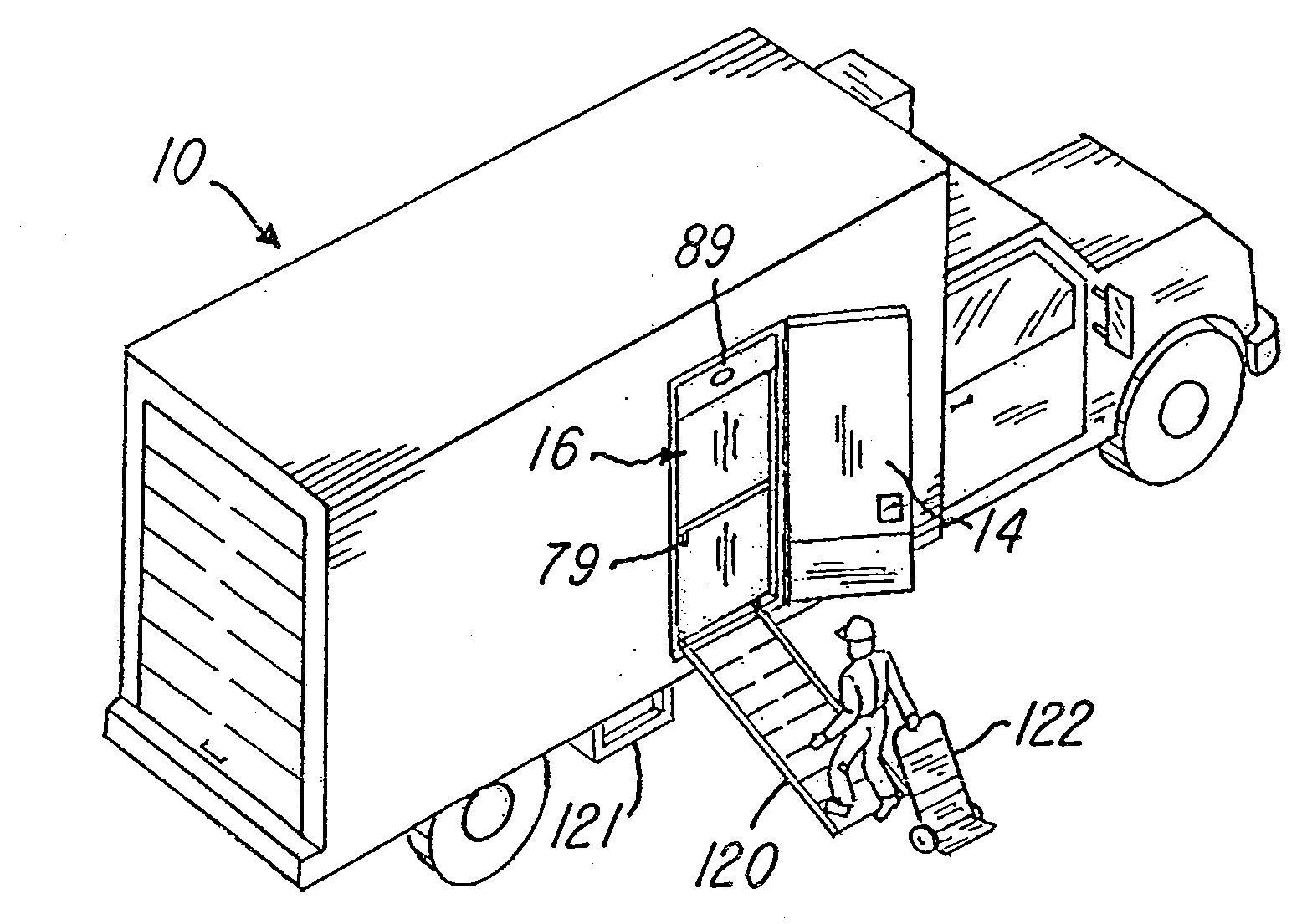 Secondary door and temperature control system and method