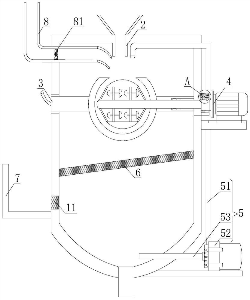 A quenching device for metal material processing and its implementation method