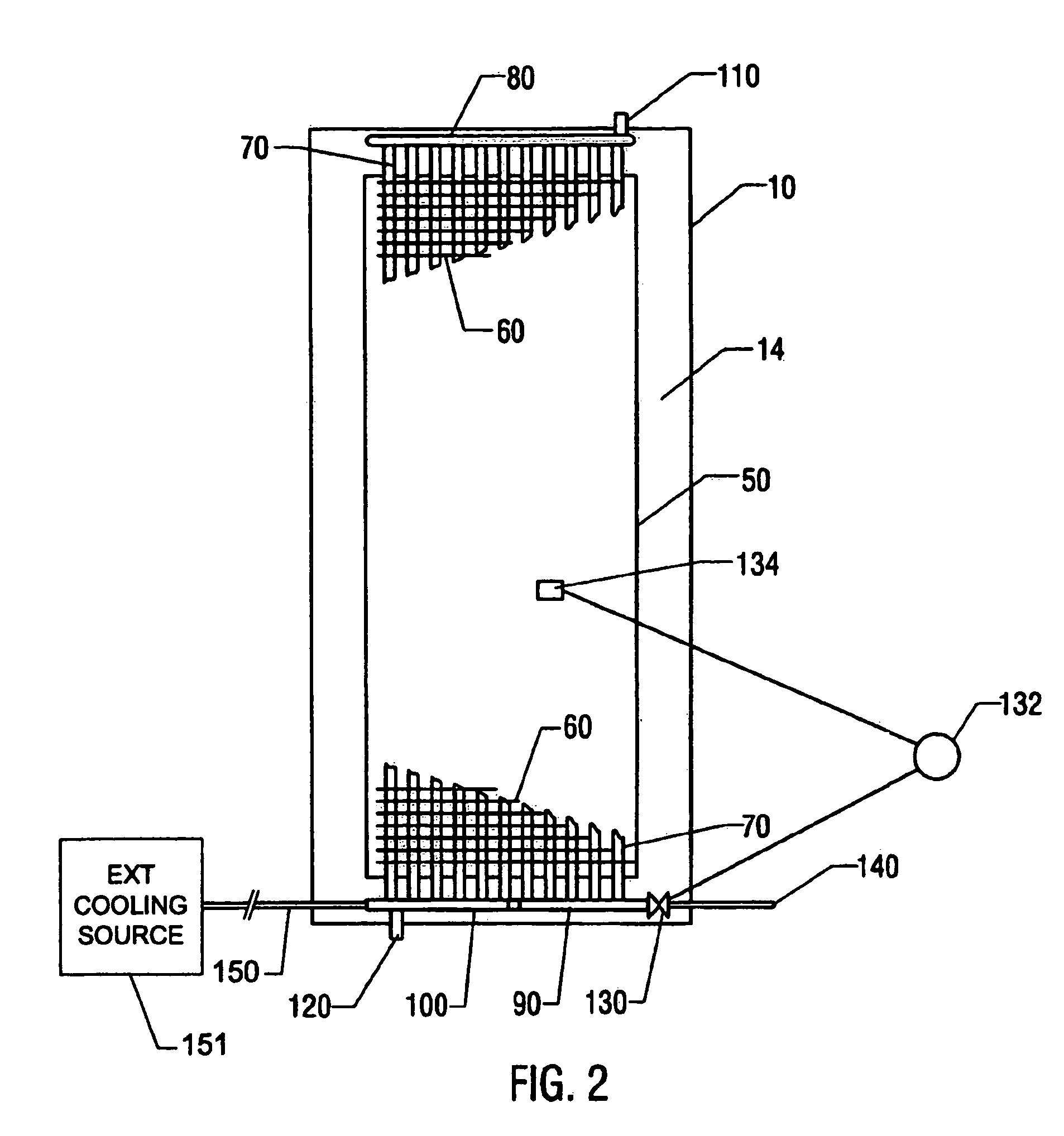 Method and apparatus for cooling electronic enclosures