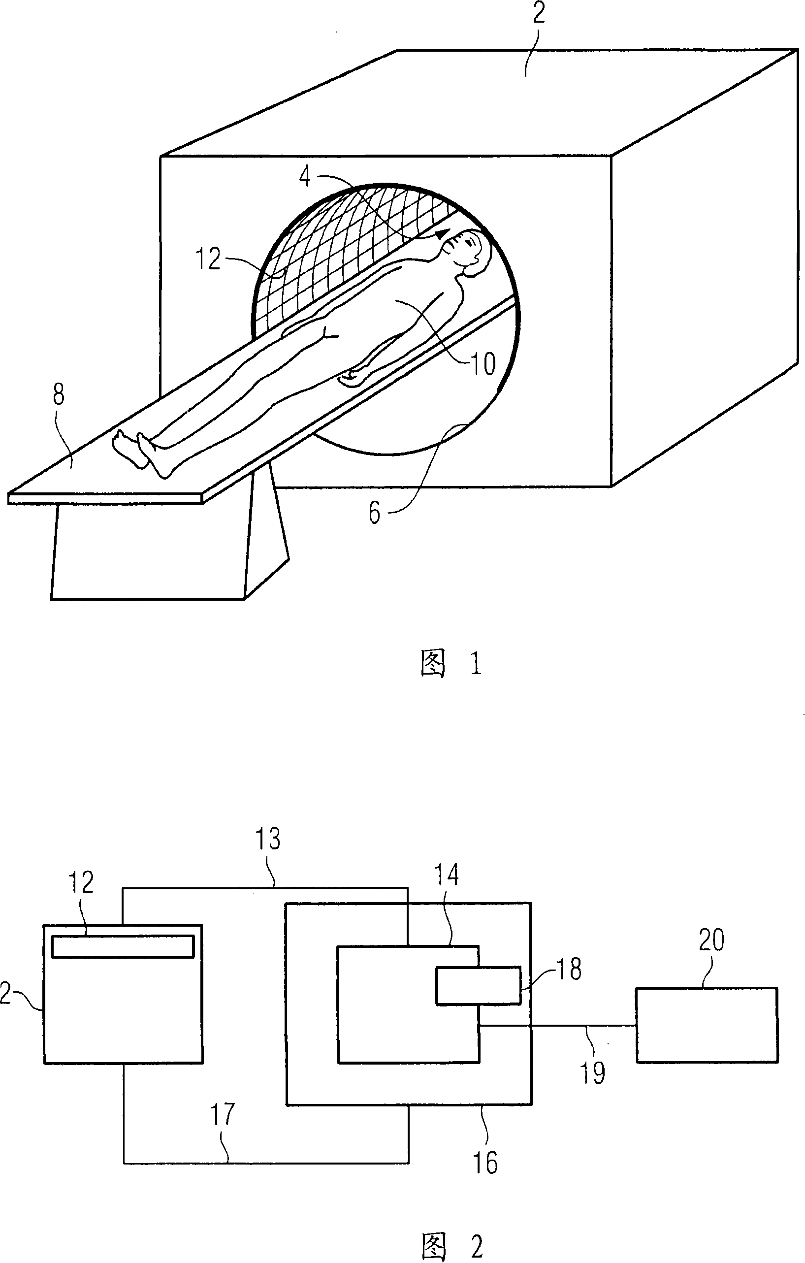 Medical diagnosis or therapy apparatus