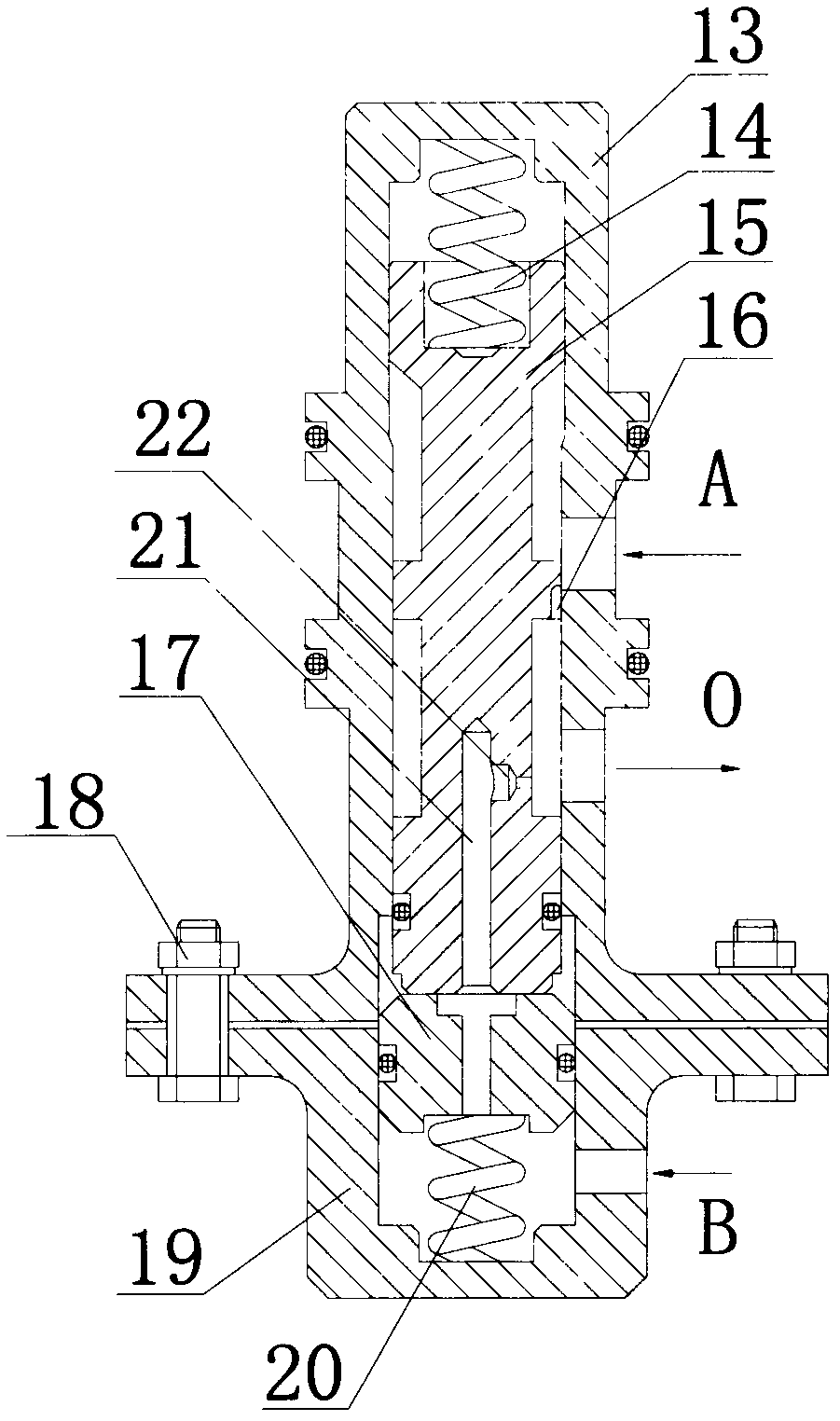 Proportional control type continuously variable transmission flow active control system