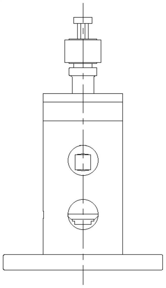 Axial ultrasonic auxiliary pressing device and pressing method