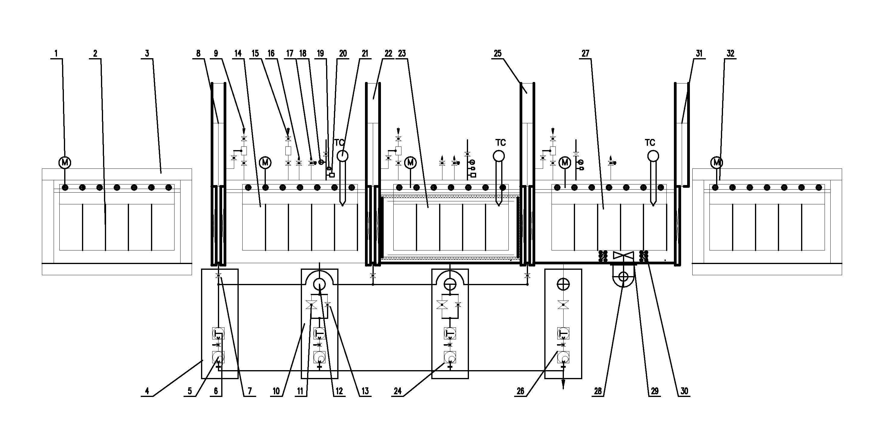 Continuous hydrogen pulverization method and production device of rare earth permanent magnetic alloy