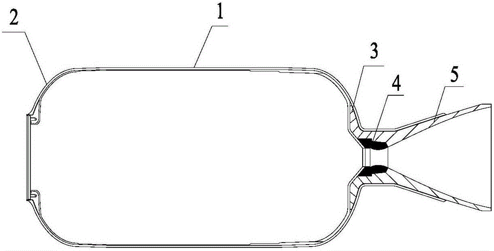 Integral forming method for engine case and spraying pipe