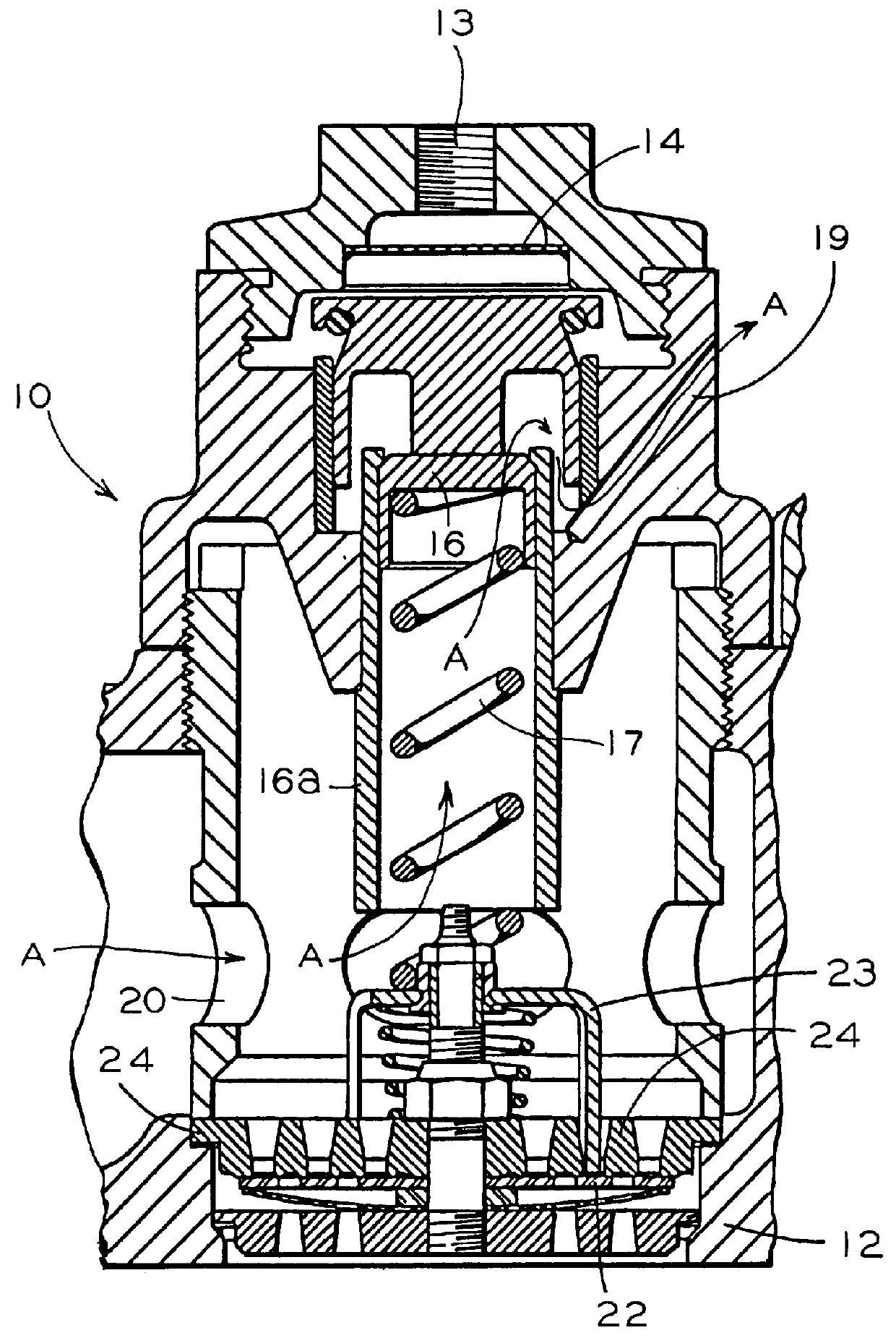 Intercooler blowdown valve