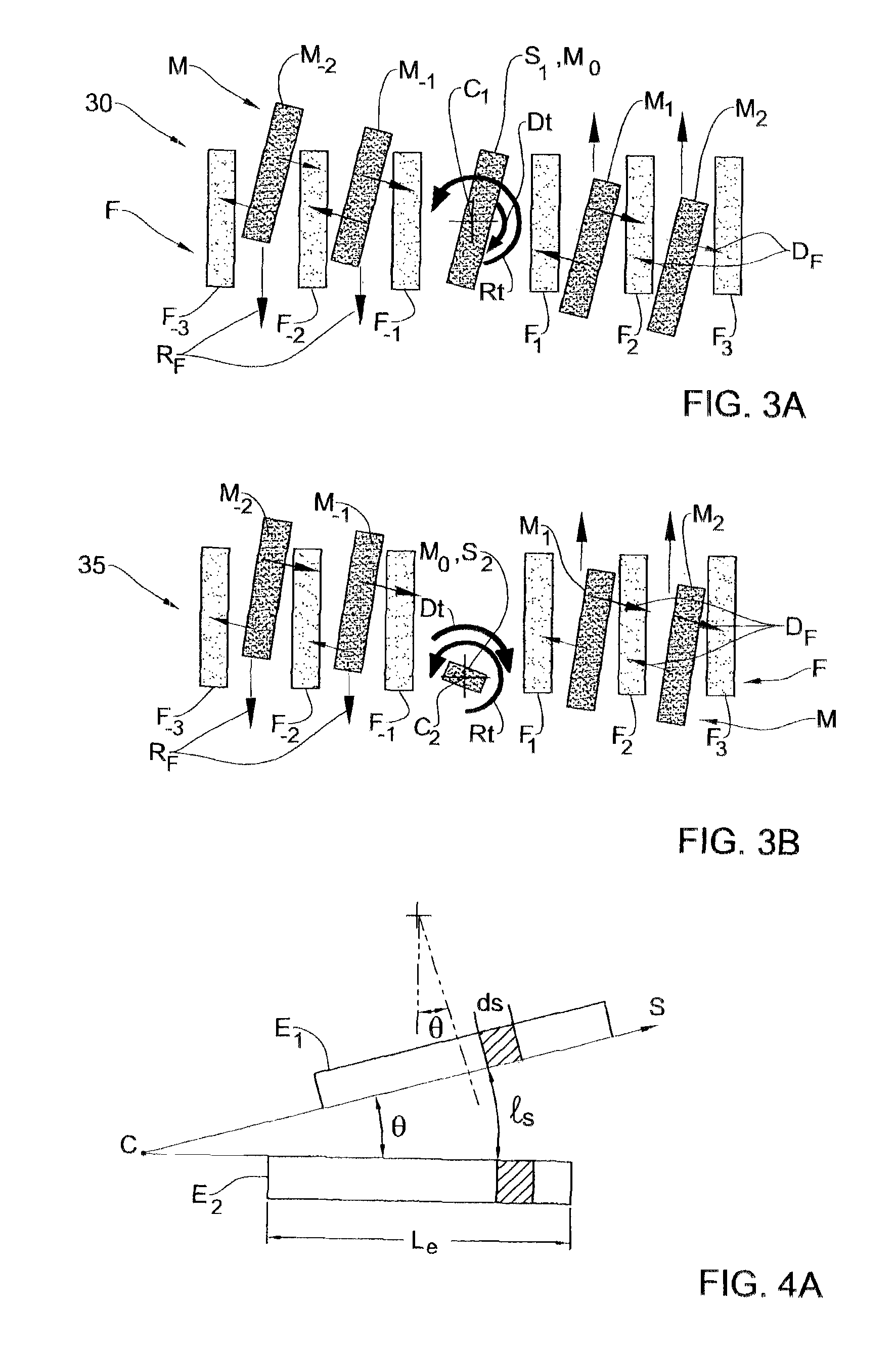 Tilting actuator with close-gap electrodes