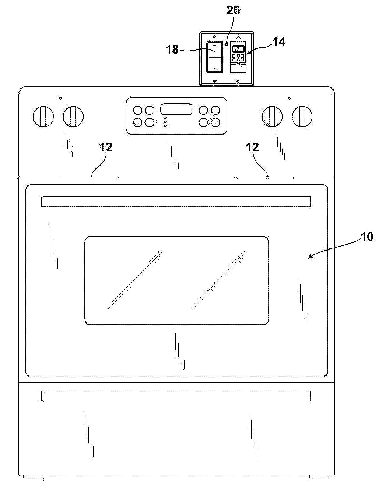 Control system for cooking appliance during jewish holidays and sabbath