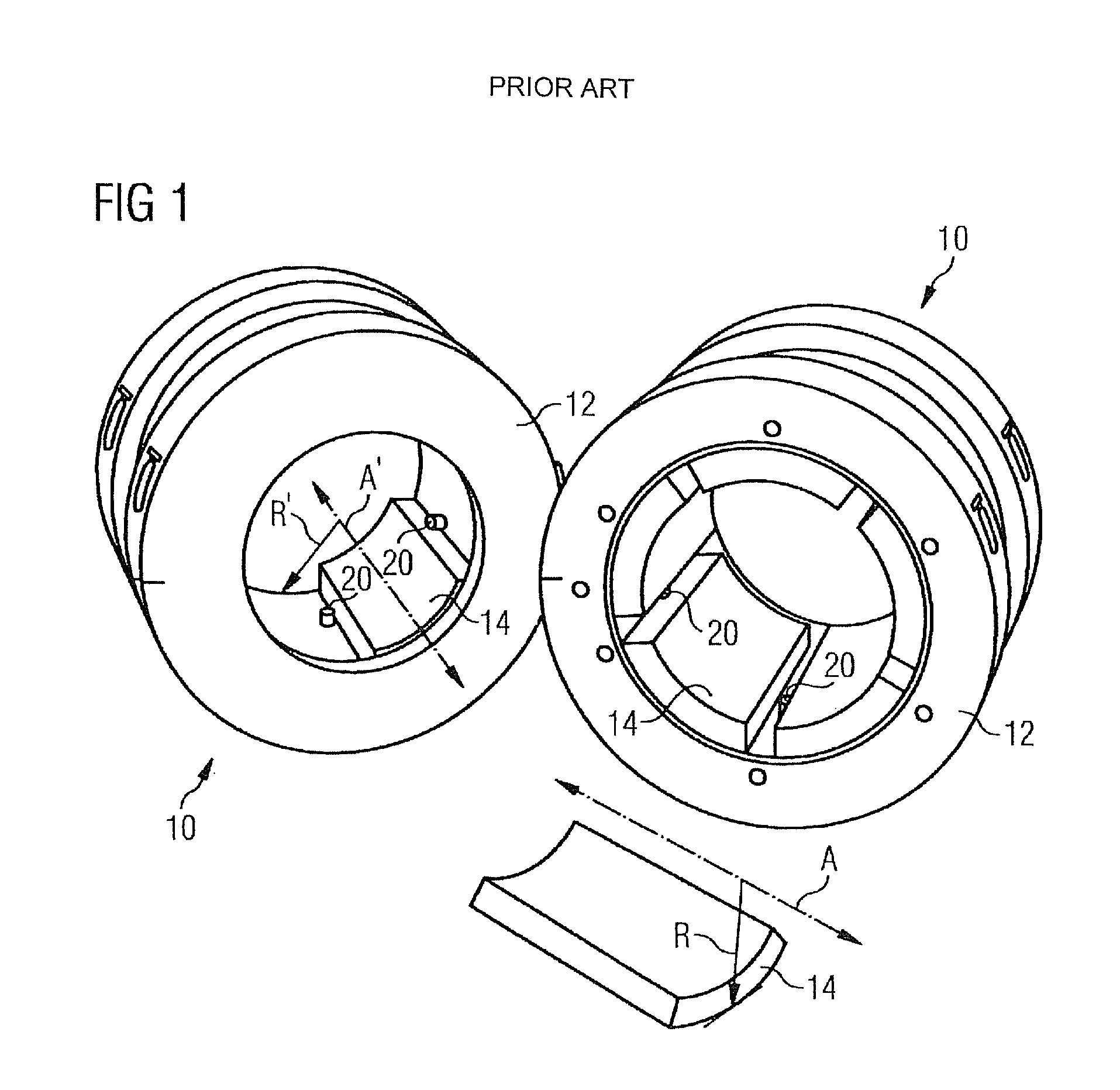 Apparatus for supporting a rotating shaft
