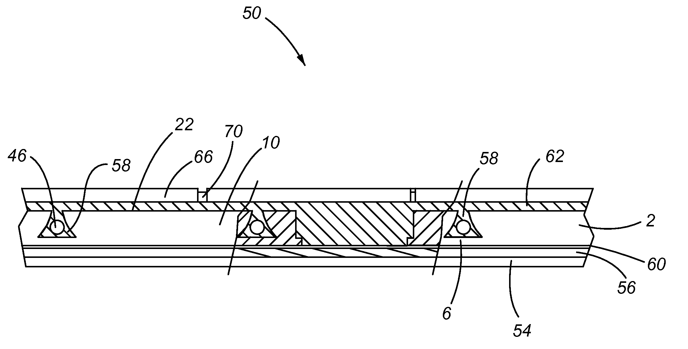 Method and apparatus for positioning heating elements