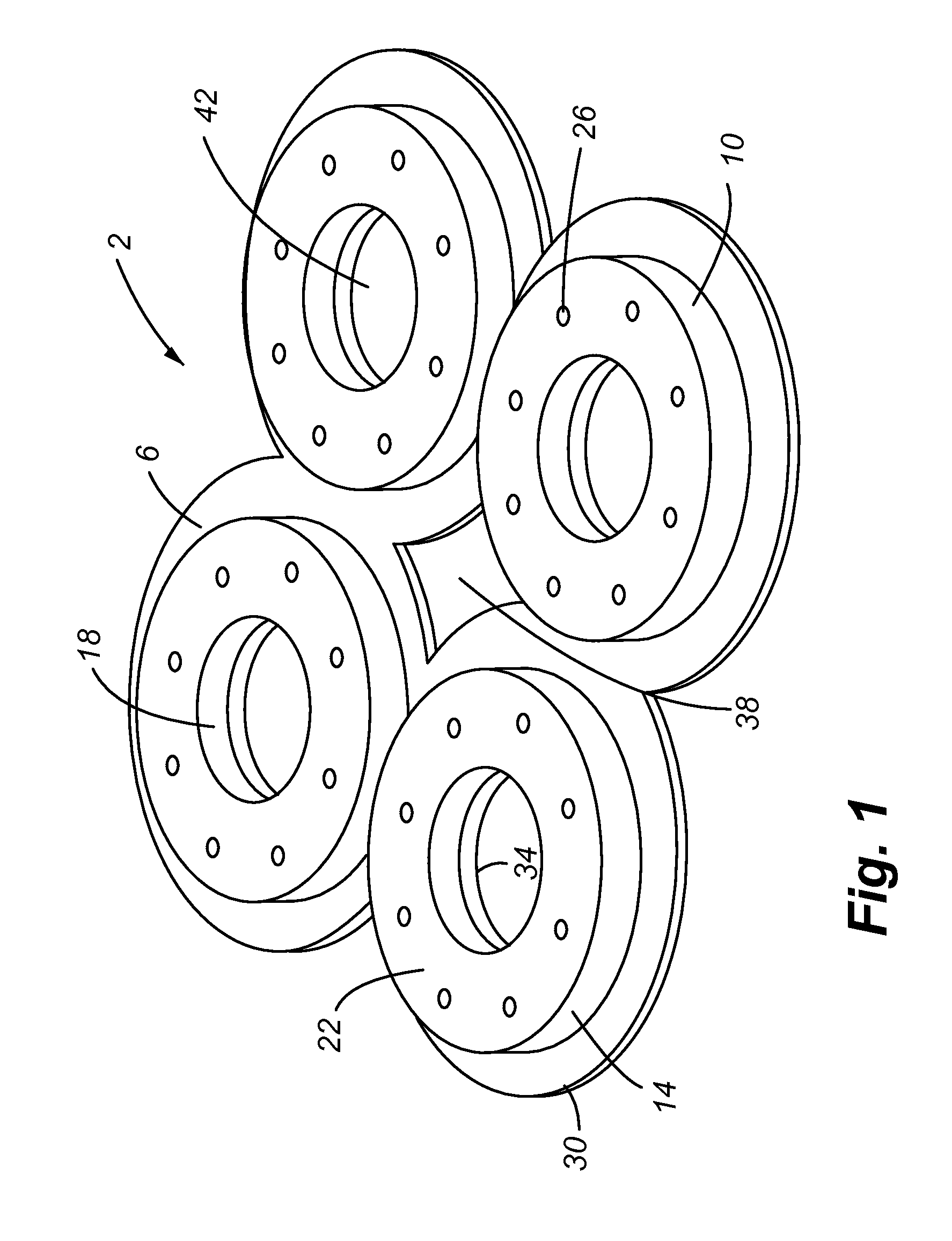 Method and apparatus for positioning heating elements