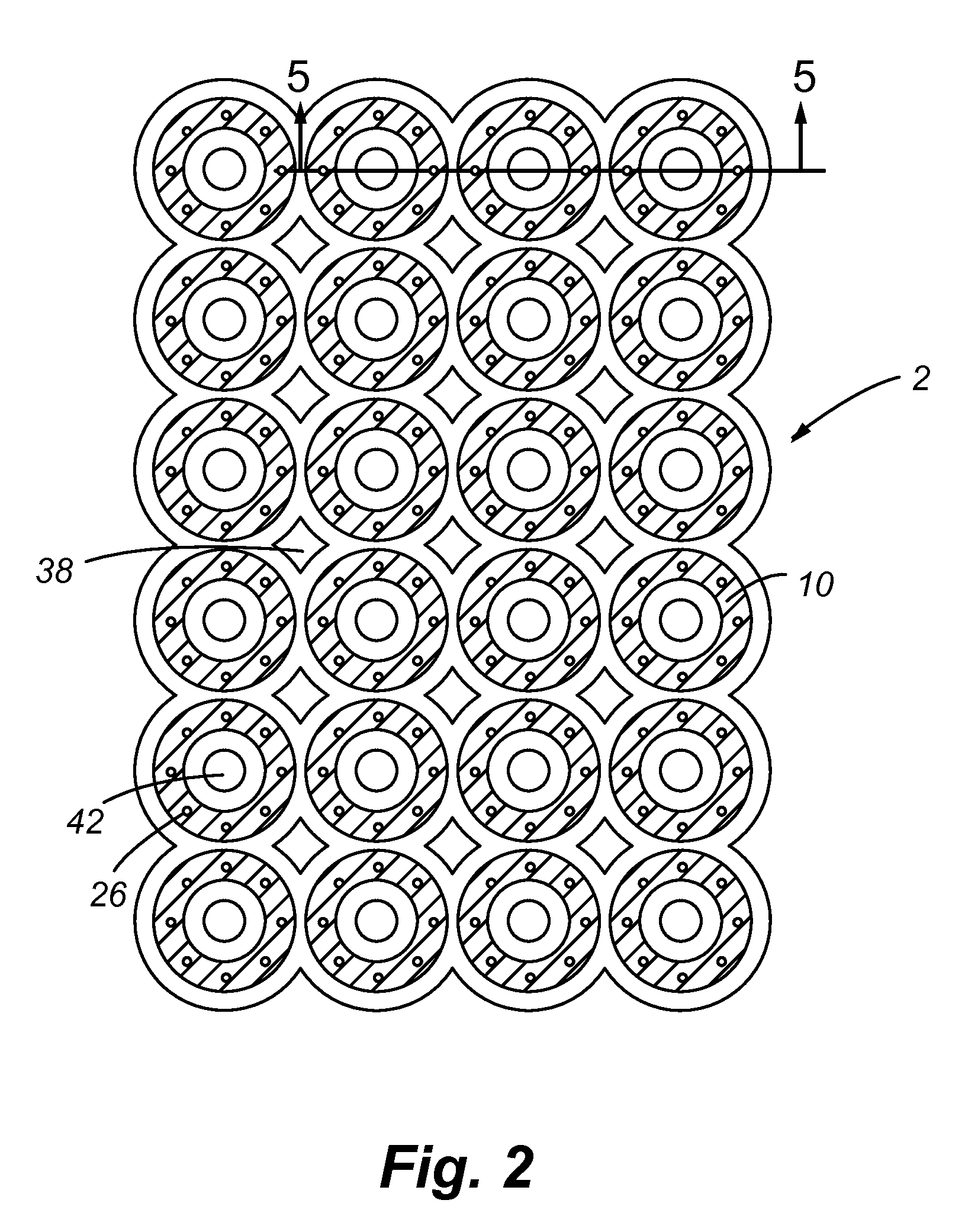 Method and apparatus for positioning heating elements