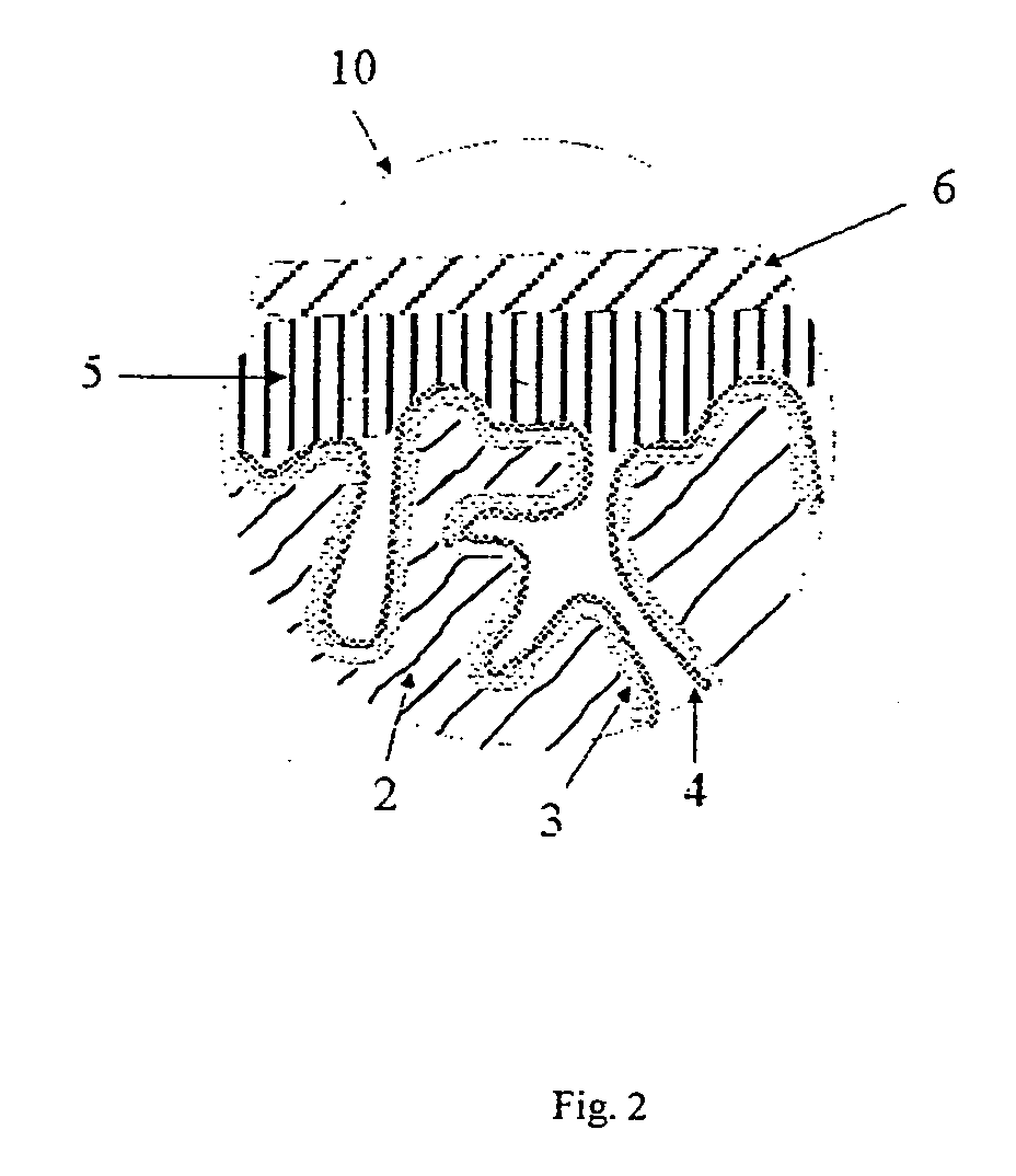 Electrolyte capacitors having a polymeric outer layer and process for their production