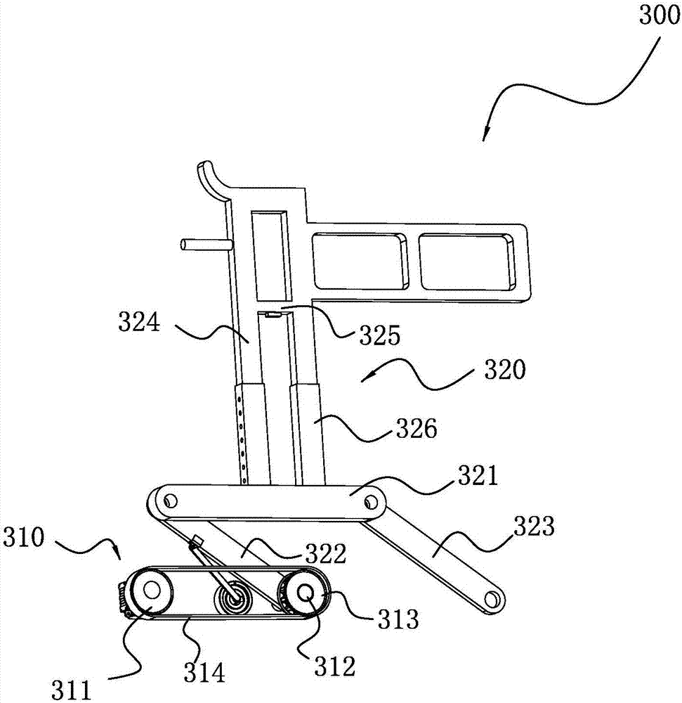 Standing-assisted chair with lifting devices