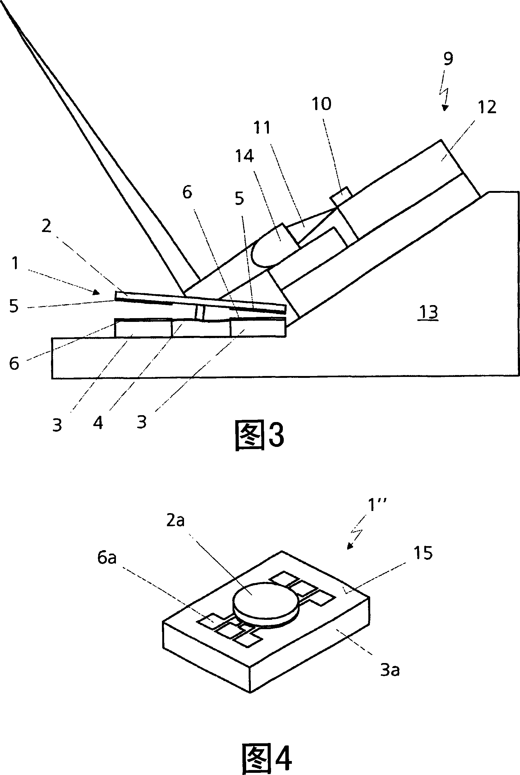 Micro electromechanical device for tilting a body in two degrees of freedom