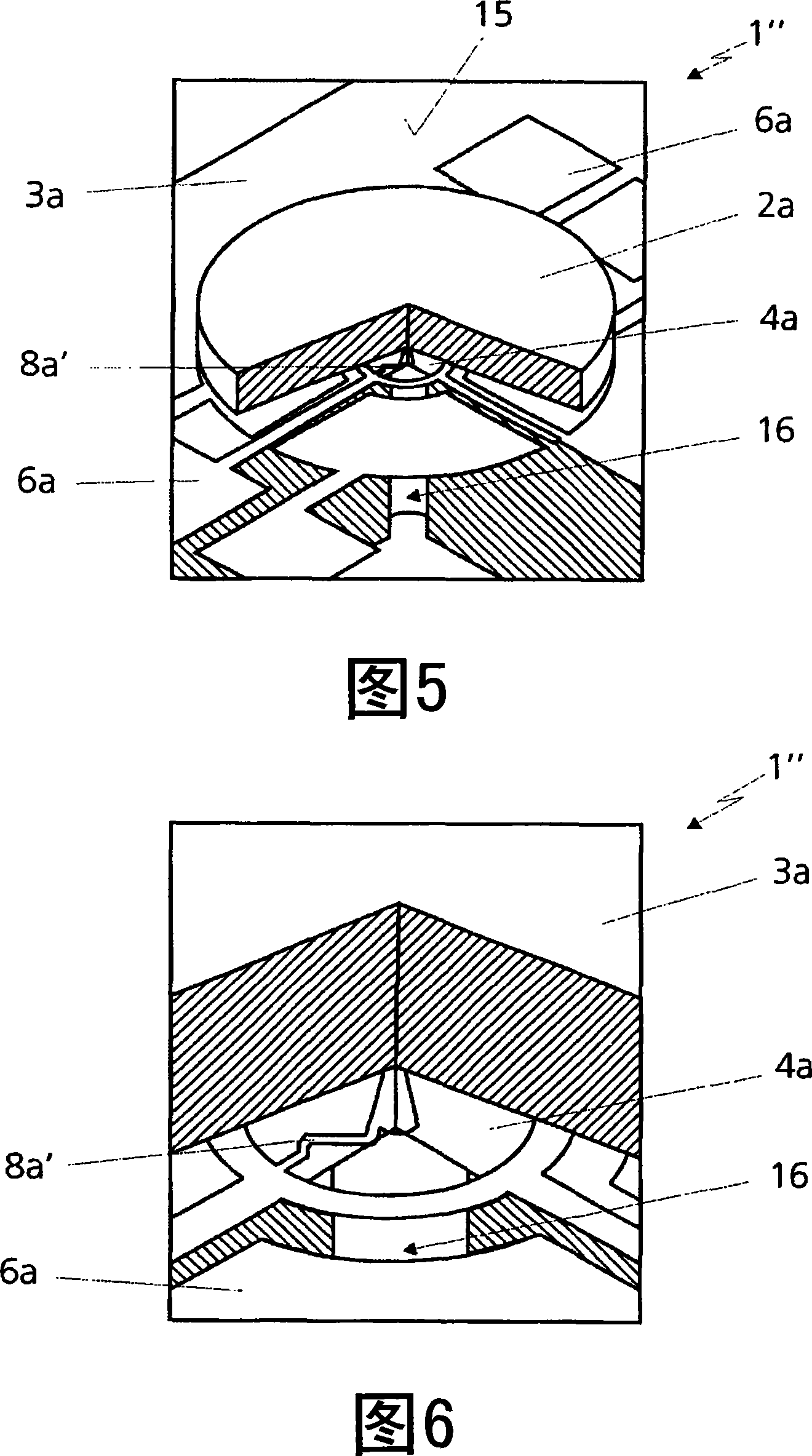 Micro electromechanical device for tilting a body in two degrees of freedom