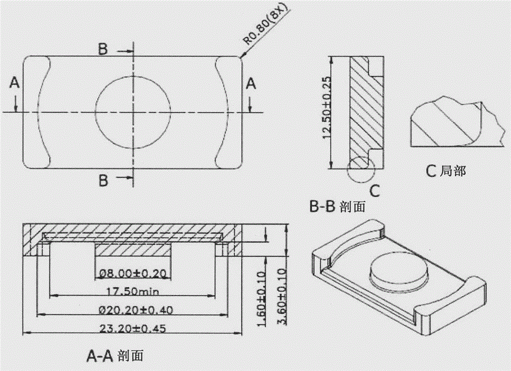 Planar transformer of printed circuit board