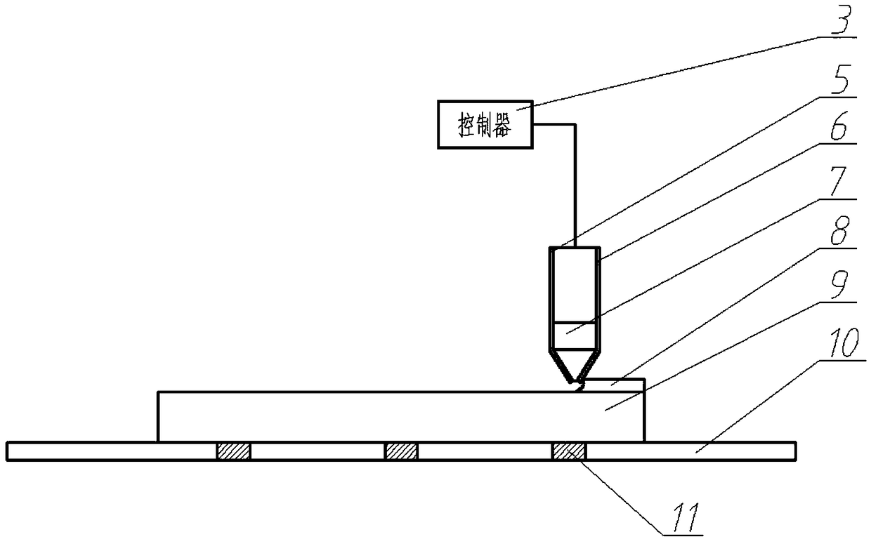 Additive manufacturing method for laser-assisted laser cladding