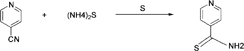 Preparation method of 2-alkyl thioisonicotinamide