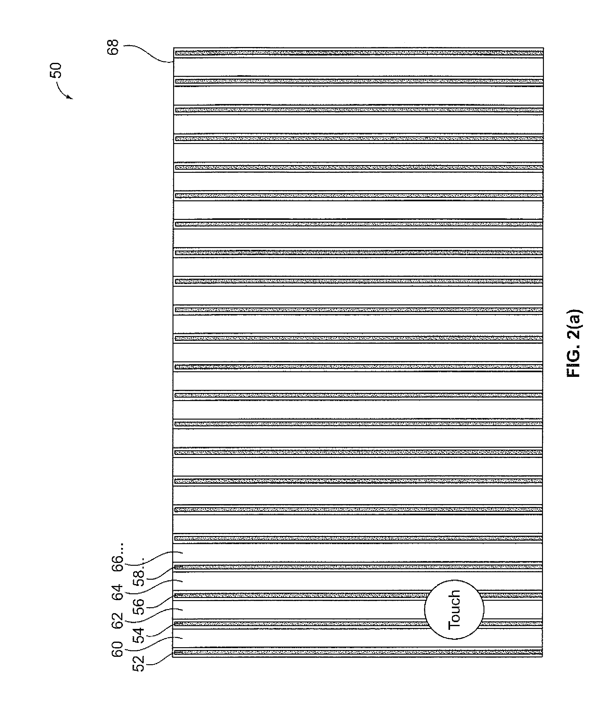System and Method for Detecting Locations of Touches on a Touch Sensor