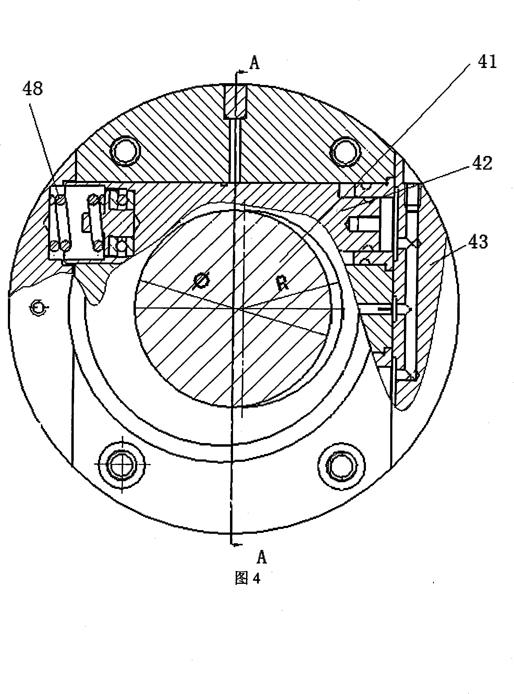 Non-conventional type hole combined boring mill