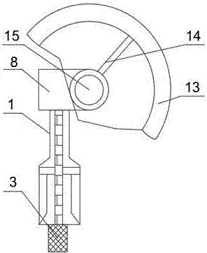 Pipe position locking mechanical valve