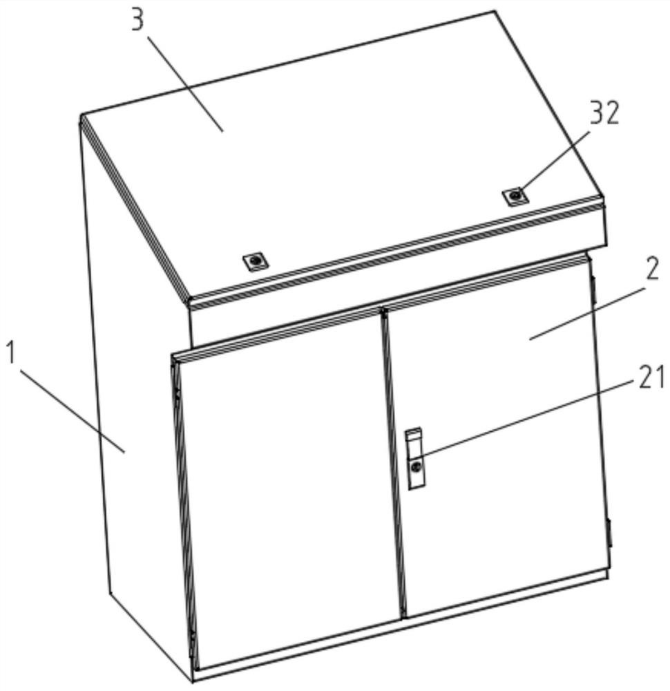 High-safety electric control cabinet