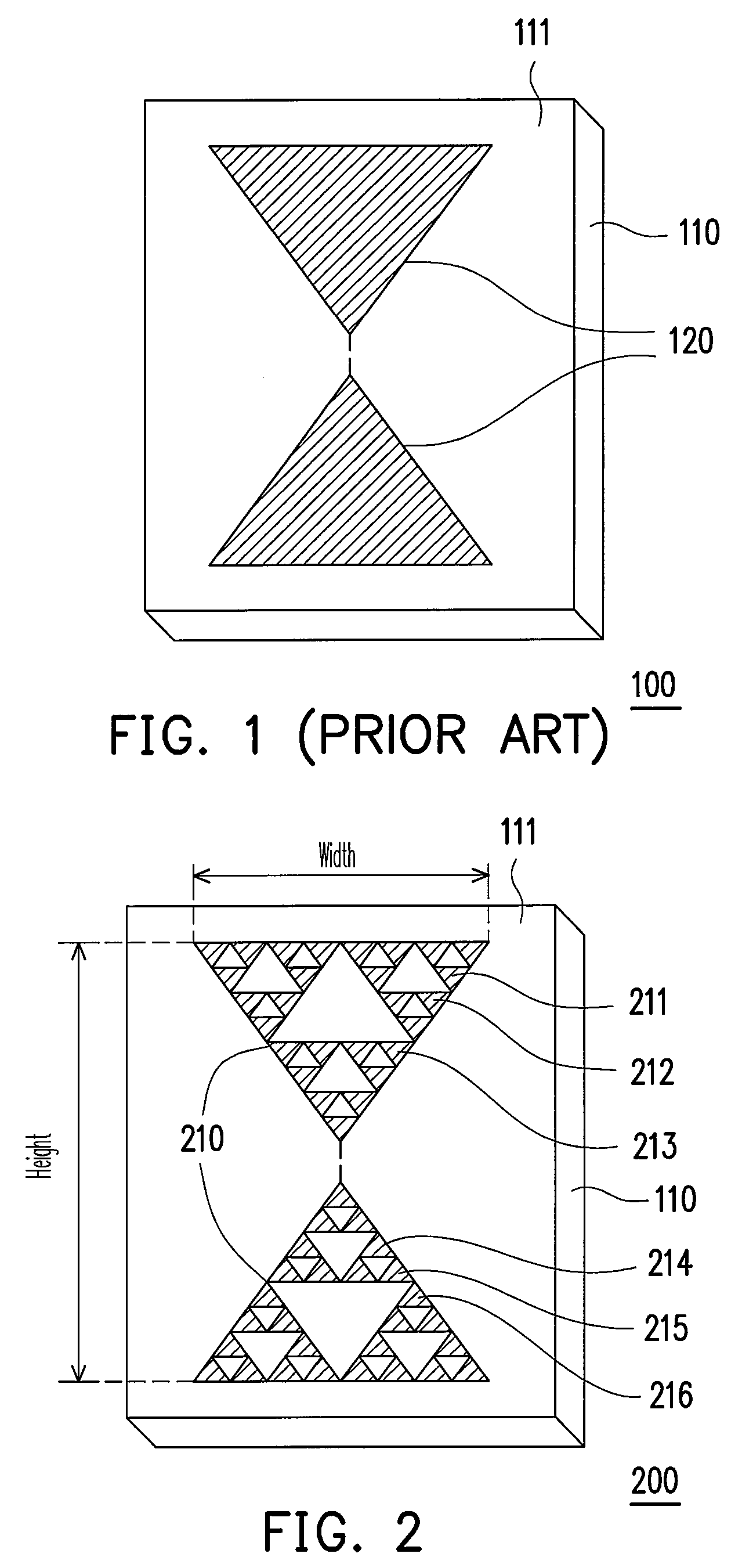 Planar antenna for radio frequency identification tag