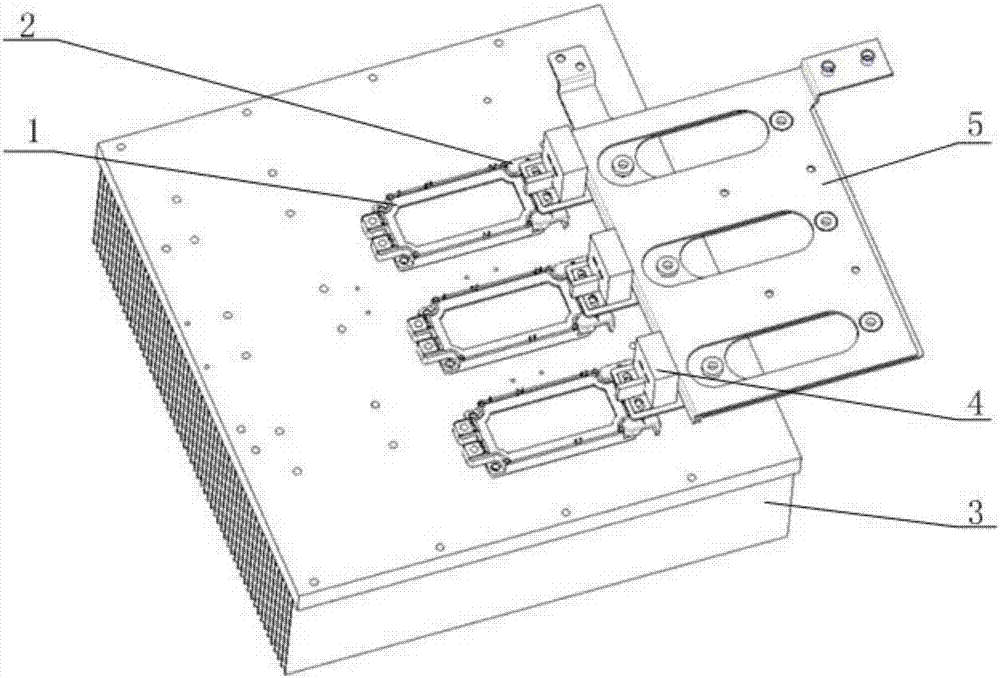 Frequency converter and insulation device of IGBT (Insulated Gate Bipolar Transistor) wiring terminal