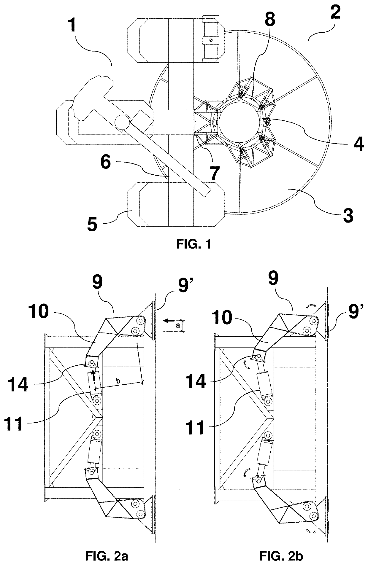 Method for the Maintenance of Wind Turbine Towers by means of Auxiliary Floating Systems