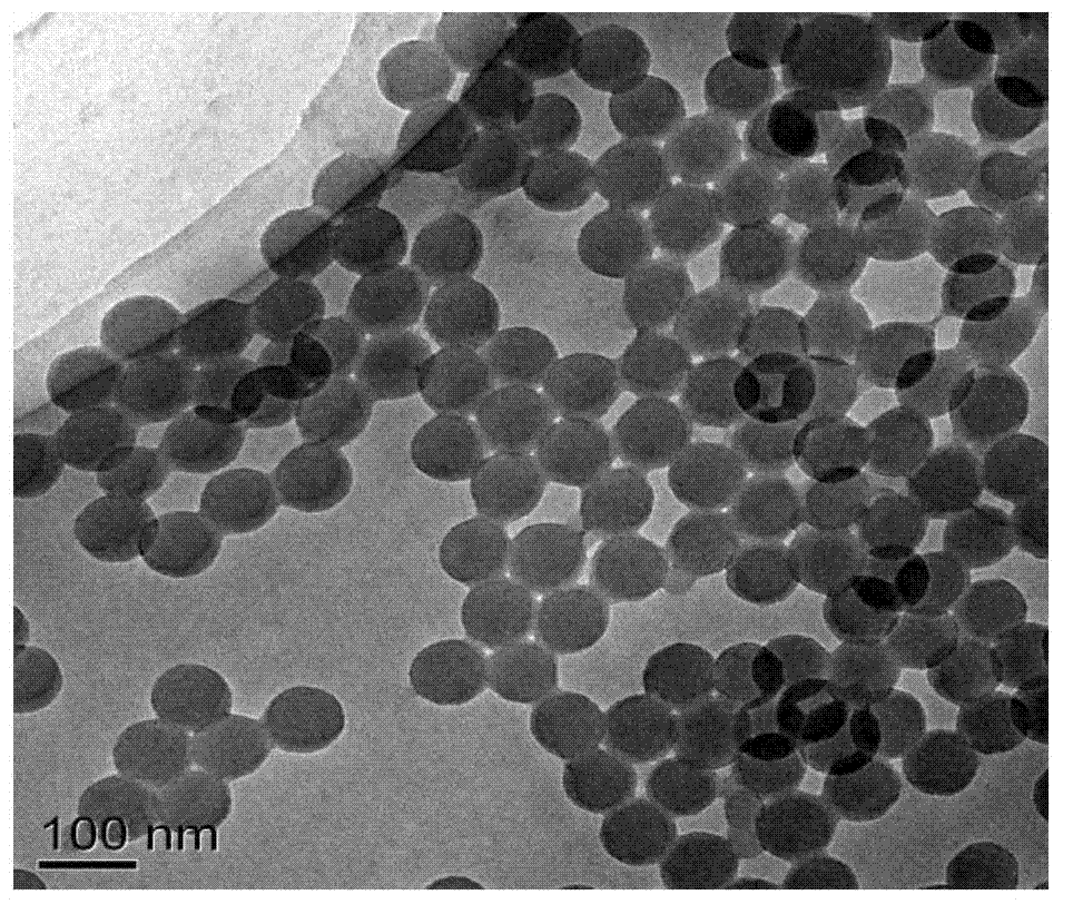 Method for preparing chemical carbon powder by coagulation on basis of modified latex particles and modified pigment emulsion
