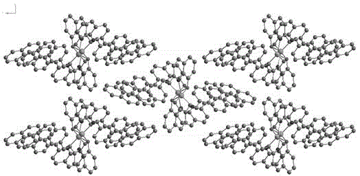 A kind of dimeric crystal containing pyrene 8-hydroxyquinoline zinc complex and its preparation method and application