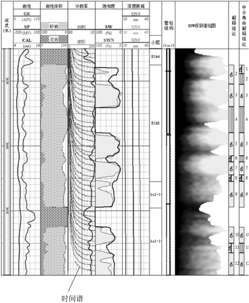 Pulse neutron logging method and pulse neutron logging device