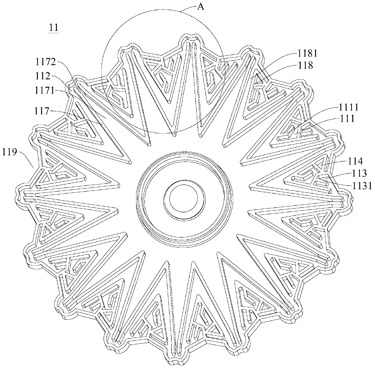 Biological aerosol collecting and identifying plate