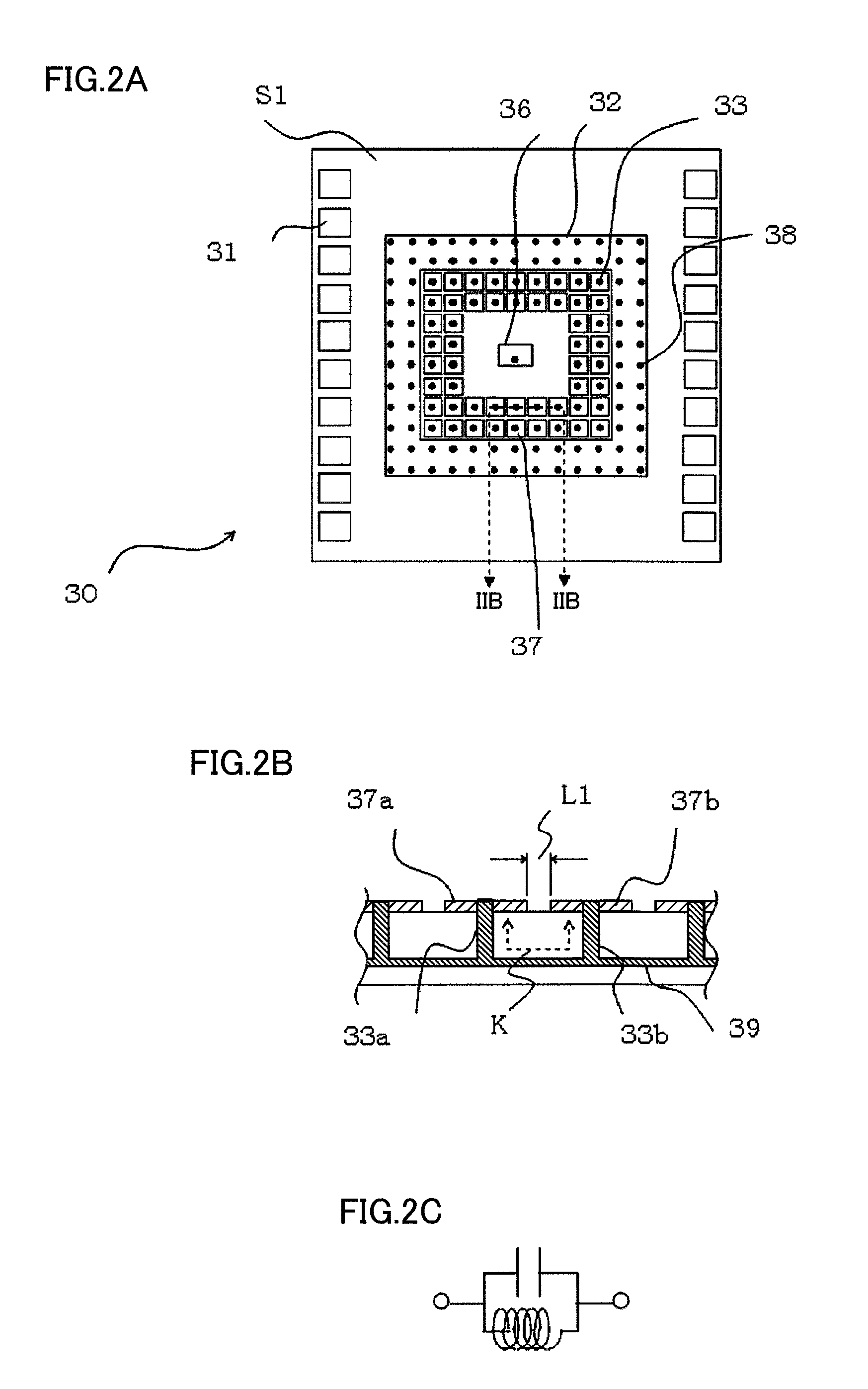 Antenna element-waveguide converter and radio communication device using the same