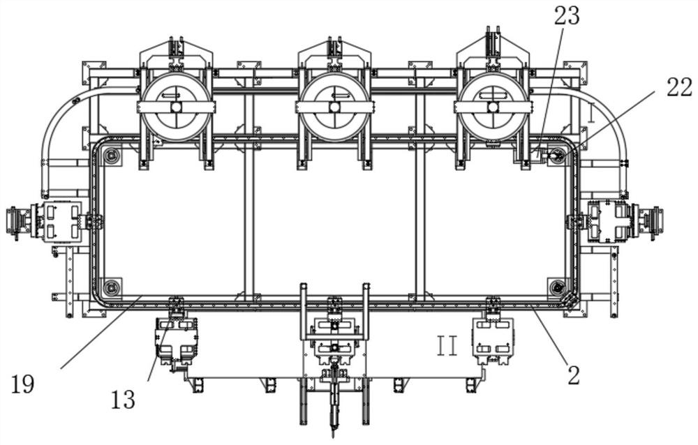 High-automation explosive mixing and filling all-in-one machine equipment for firecracker production