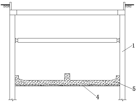 Open-cut construction method for assembly type flat-top column-contained underground structure