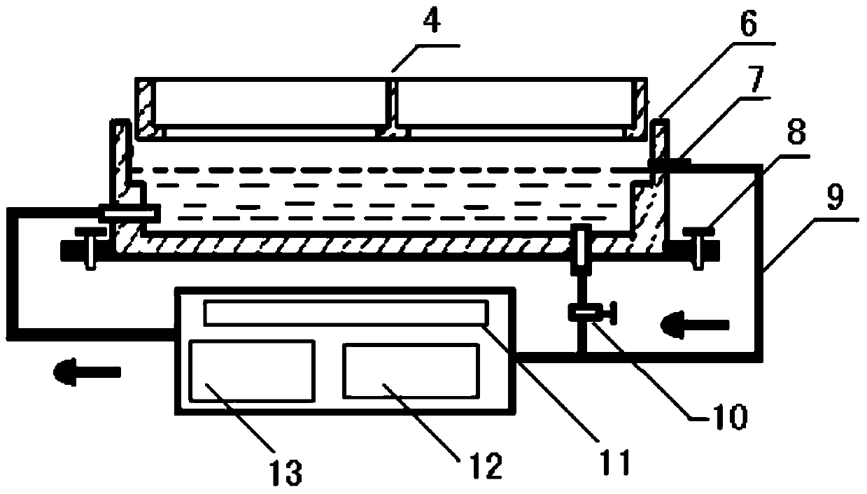 Preparation method and device for reaming holes on end of capillary glass tube