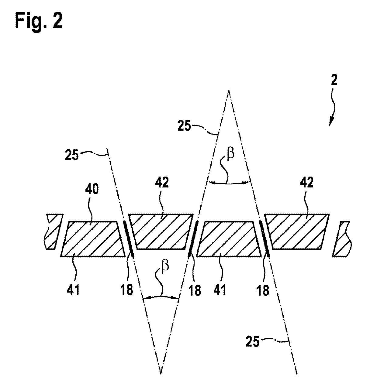 Fin ray-type wiper comprising a flexible structure optimized for demolding