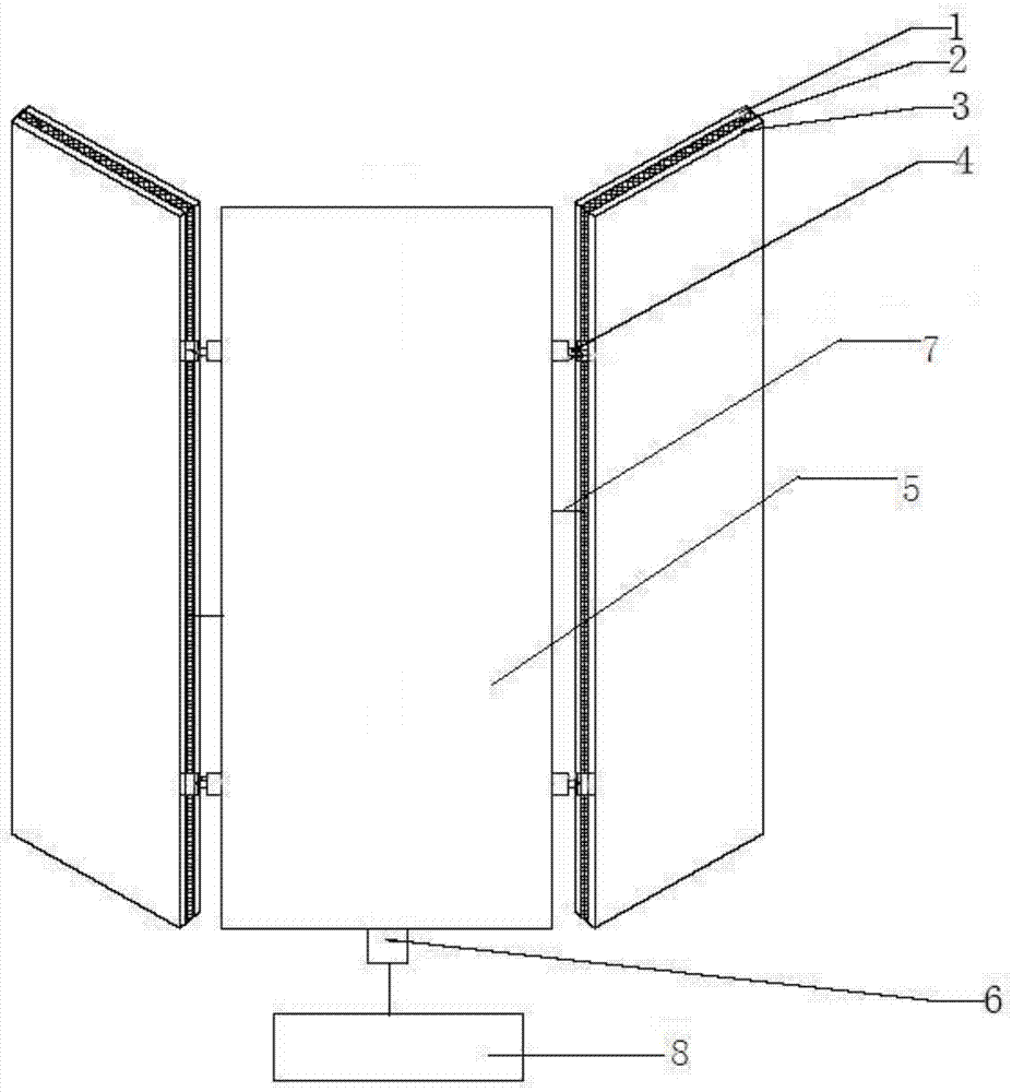 Heating heat-preservation device of pipeline optical fiber casing