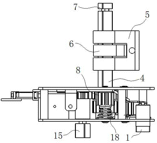 Double-clutch device for high-safety electronic lock and electronic lock