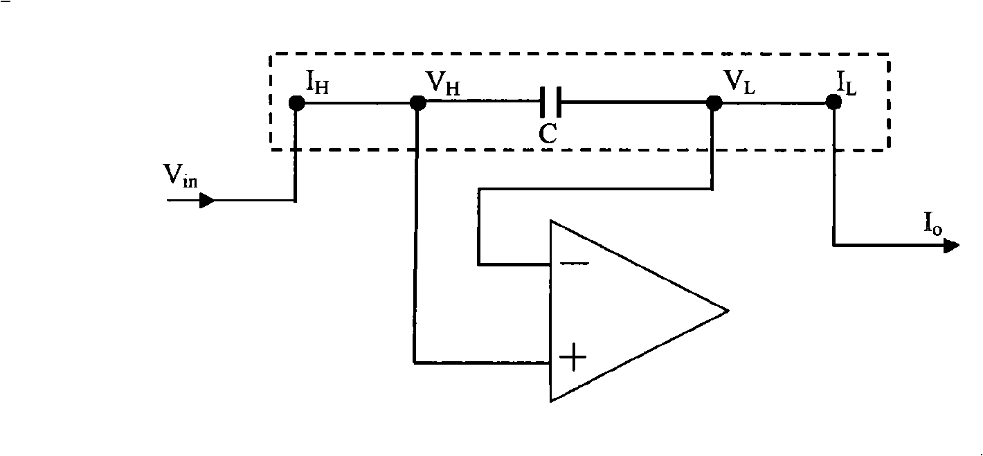 Alternating current voltage electric current converter and device and method for testing alternating-current small ammeter