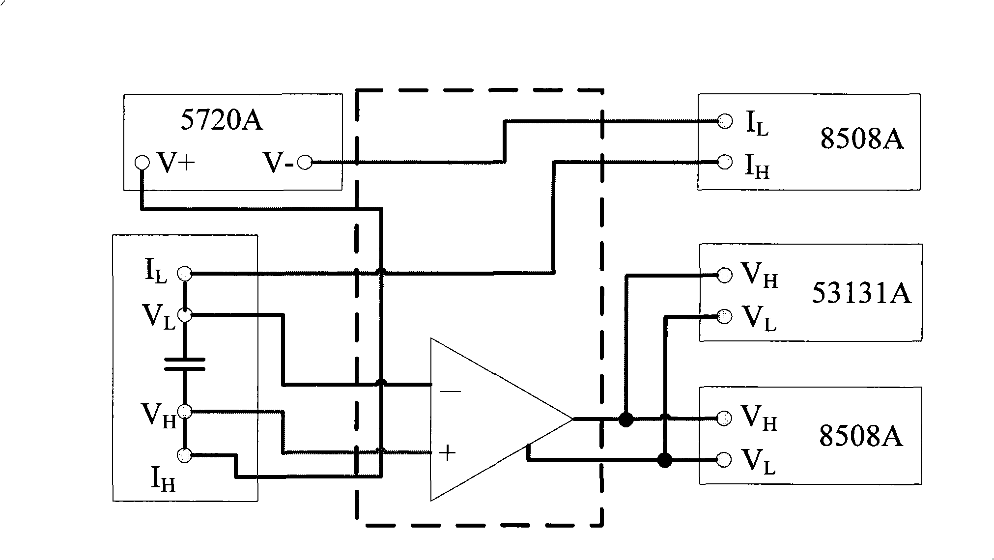 Alternating current voltage electric current converter and device and method for testing alternating-current small ammeter