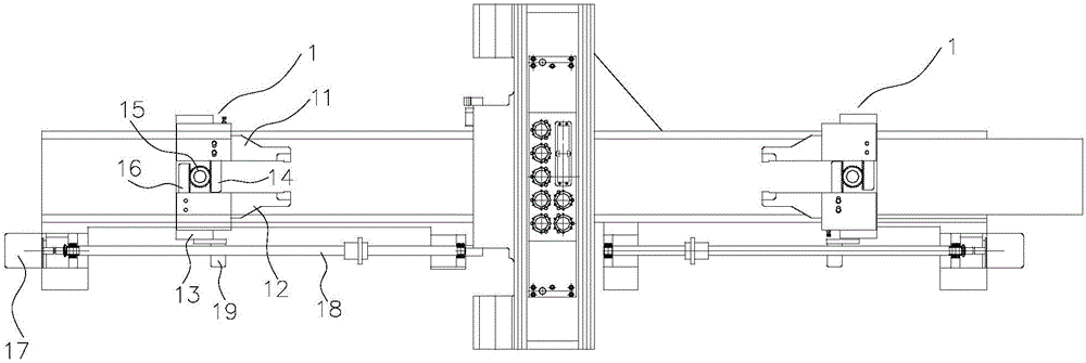 Numerically controlled bus punching shearer